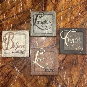 Lisa Wolk Wall Art Set of 4, 12x12